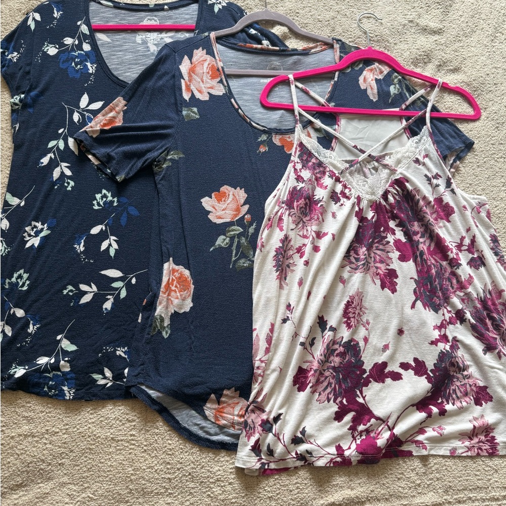 Lot of three Maurice’s tops-XL